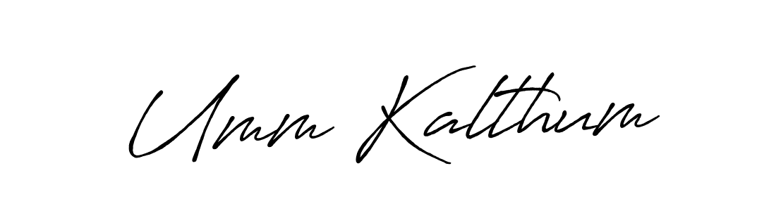 if you are searching for the best signature style for your name Umm Kalthum. so please give up your signature search. here we have designed multiple signature styles  using Antro_Vectra_Bolder. Umm Kalthum signature style 7 images and pictures png