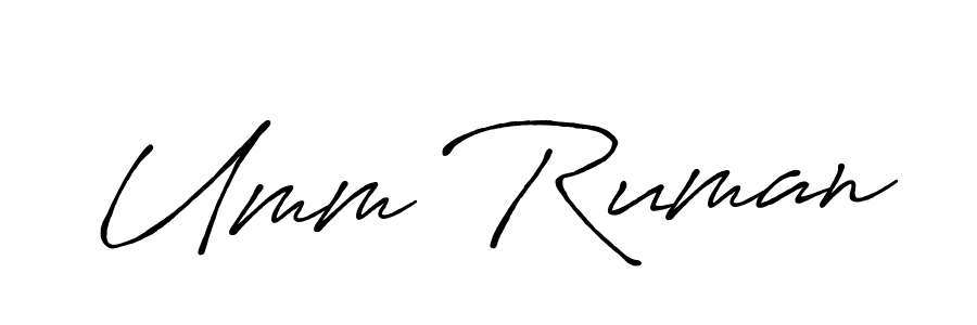 Check out images of Autograph of Umm Ruman name. Actor Umm Ruman Signature Style. Antro_Vectra_Bolder is a professional sign style online. Umm Ruman signature style 7 images and pictures png