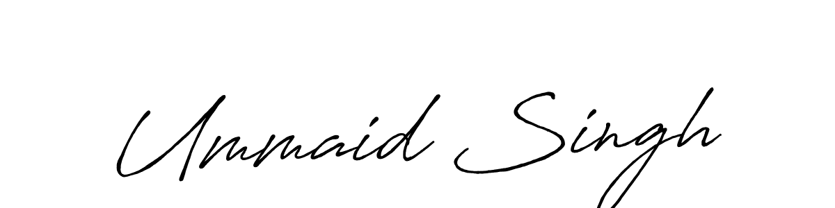 Make a beautiful signature design for name Ummaid Singh. Use this online signature maker to create a handwritten signature for free. Ummaid Singh signature style 7 images and pictures png