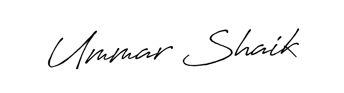 Make a short Ummar Shaik signature style. Manage your documents anywhere anytime using Antro_Vectra_Bolder. Create and add eSignatures, submit forms, share and send files easily. Ummar Shaik signature style 7 images and pictures png