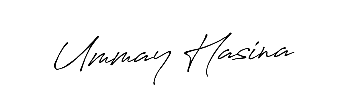 You can use this online signature creator to create a handwritten signature for the name Ummay Hasina. This is the best online autograph maker. Ummay Hasina signature style 7 images and pictures png