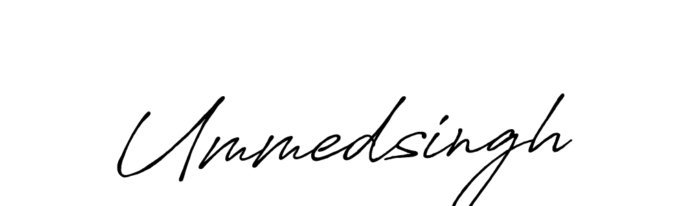 Also You can easily find your signature by using the search form. We will create Ummedsingh name handwritten signature images for you free of cost using Antro_Vectra_Bolder sign style. Ummedsingh signature style 7 images and pictures png
