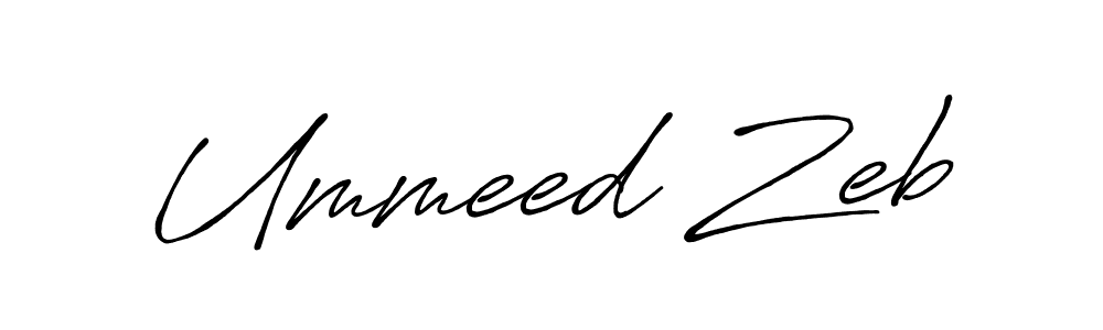 It looks lik you need a new signature style for name Ummeed Zeb. Design unique handwritten (Antro_Vectra_Bolder) signature with our free signature maker in just a few clicks. Ummeed Zeb signature style 7 images and pictures png