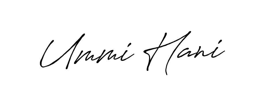 You can use this online signature creator to create a handwritten signature for the name Ummi Hani. This is the best online autograph maker. Ummi Hani signature style 7 images and pictures png