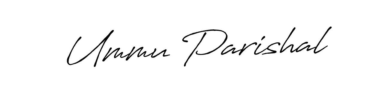 Also You can easily find your signature by using the search form. We will create Ummu Parishal name handwritten signature images for you free of cost using Antro_Vectra_Bolder sign style. Ummu Parishal signature style 7 images and pictures png