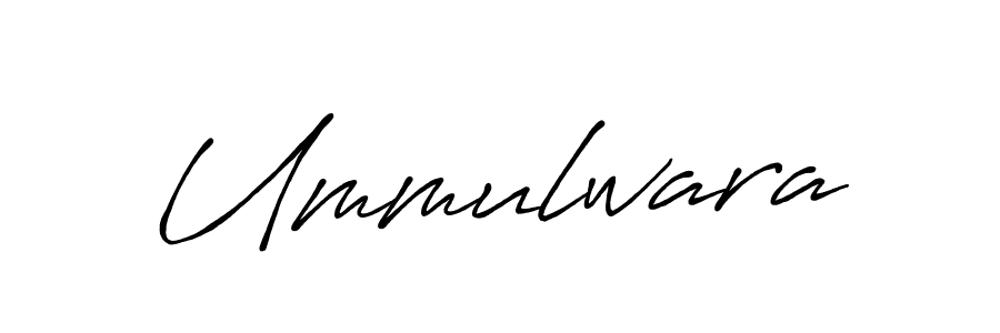 The best way (Antro_Vectra_Bolder) to make a short signature is to pick only two or three words in your name. The name Ummulwara include a total of six letters. For converting this name. Ummulwara signature style 7 images and pictures png