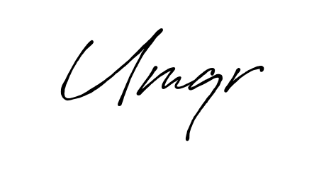 The Antro_Vectra_Bolder signature style provides a bold statement for name Umqr. Designed for business owners, executives, and leaders. Umqr signature style 7 images and pictures png