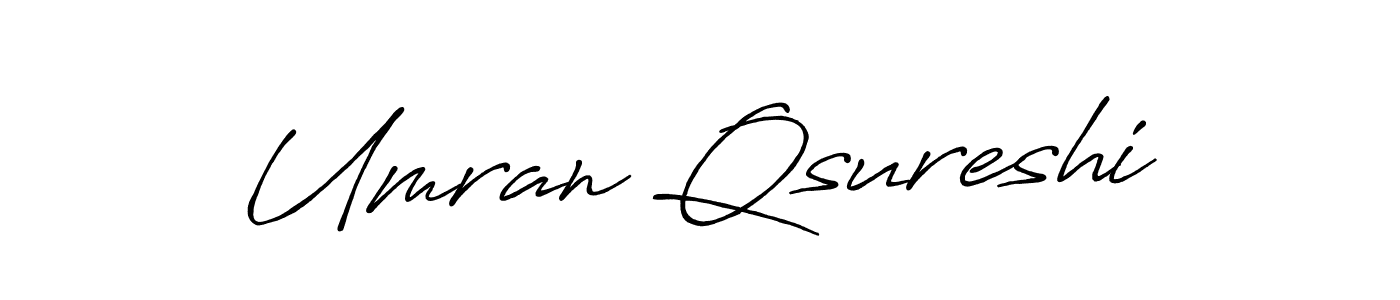 It looks lik you need a new signature style for name Umran Qsureshi. Design unique handwritten (Antro_Vectra_Bolder) signature with our free signature maker in just a few clicks. Umran Qsureshi signature style 7 images and pictures png