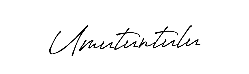 Use a signature maker to create a handwritten signature online. With this signature software, you can design (Antro_Vectra_Bolder) your own signature for name Umutuntulu. Umutuntulu signature style 7 images and pictures png