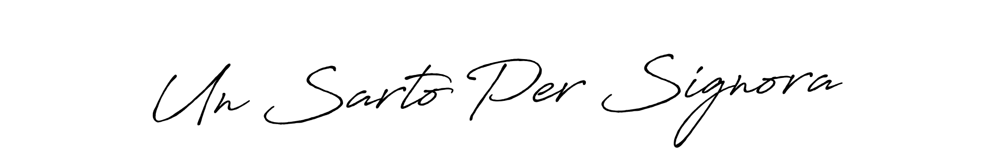 You can use this online signature creator to create a handwritten signature for the name Un Sarto Per Signora. This is the best online autograph maker. Un Sarto Per Signora signature style 7 images and pictures png