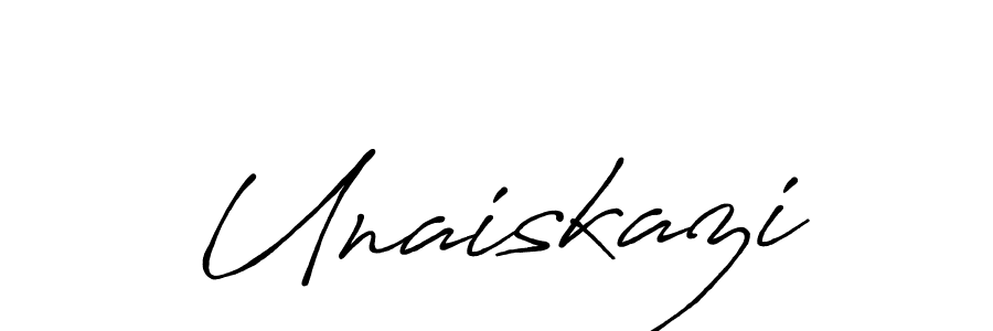 It looks lik you need a new signature style for name Unaiskazi. Design unique handwritten (Antro_Vectra_Bolder) signature with our free signature maker in just a few clicks. Unaiskazi signature style 7 images and pictures png