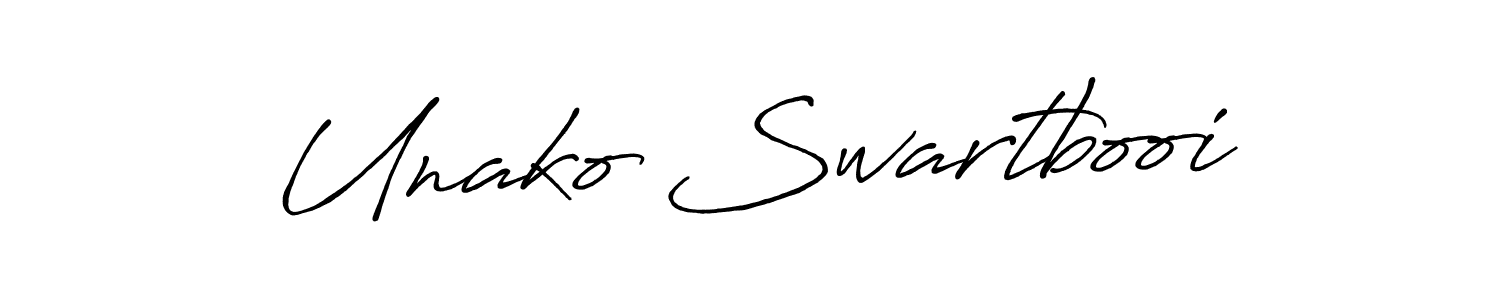 Make a short Unako Swartbooi signature style. Manage your documents anywhere anytime using Antro_Vectra_Bolder. Create and add eSignatures, submit forms, share and send files easily. Unako Swartbooi signature style 7 images and pictures png