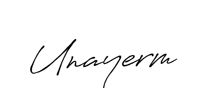 You can use this online signature creator to create a handwritten signature for the name Unayerm. This is the best online autograph maker. Unayerm signature style 7 images and pictures png