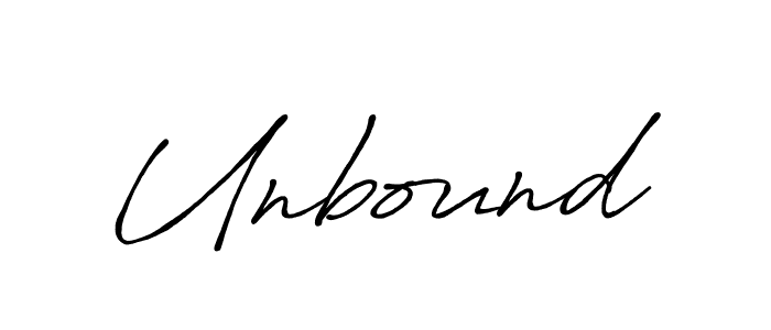 Antro_Vectra_Bolder is a professional signature style that is perfect for those who want to add a touch of class to their signature. It is also a great choice for those who want to make their signature more unique. Get Unbound name to fancy signature for free. Unbound signature style 7 images and pictures png
