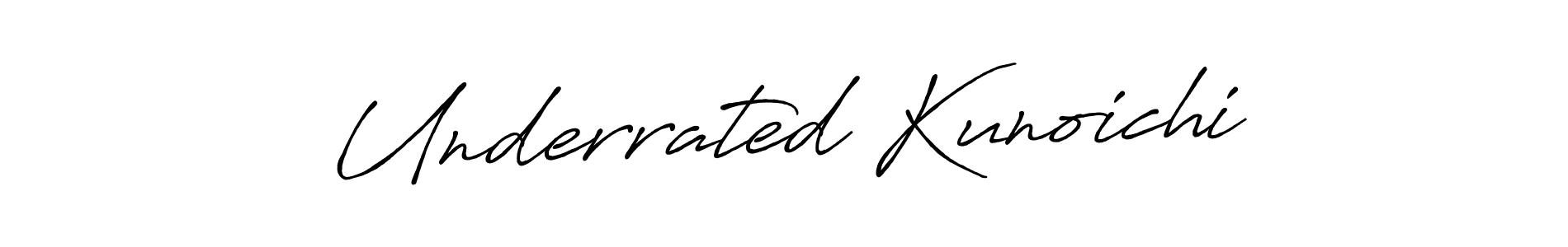 Antro_Vectra_Bolder is a professional signature style that is perfect for those who want to add a touch of class to their signature. It is also a great choice for those who want to make their signature more unique. Get Underrated Kunoichi name to fancy signature for free. Underrated Kunoichi signature style 7 images and pictures png