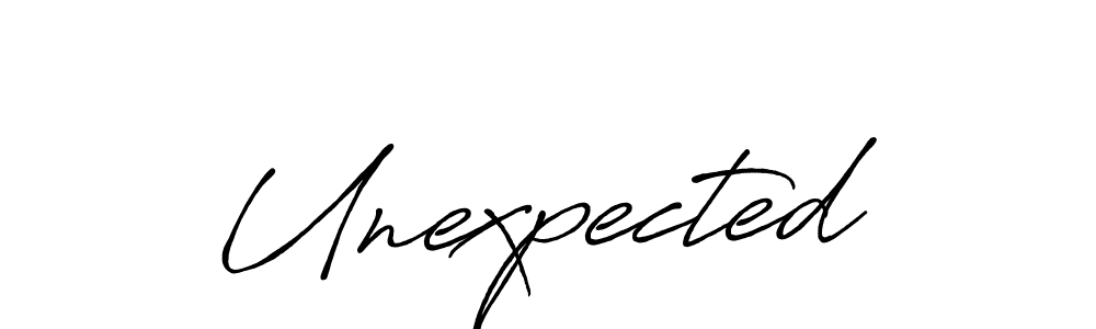 You can use this online signature creator to create a handwritten signature for the name Unexpected. This is the best online autograph maker. Unexpected signature style 7 images and pictures png