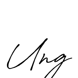 Use a signature maker to create a handwritten signature online. With this signature software, you can design (Antro_Vectra_Bolder) your own signature for name Ung. Ung signature style 7 images and pictures png