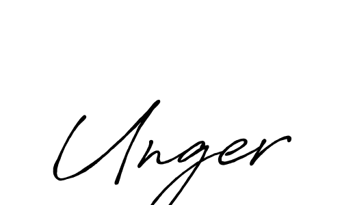 You should practise on your own different ways (Antro_Vectra_Bolder) to write your name (Unger) in signature. don't let someone else do it for you. Unger signature style 7 images and pictures png