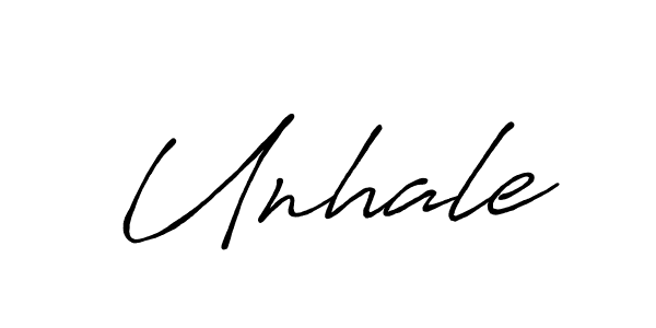 Make a beautiful signature design for name Unhale. Use this online signature maker to create a handwritten signature for free. Unhale signature style 7 images and pictures png