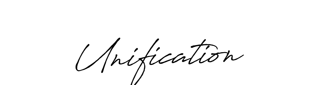 Antro_Vectra_Bolder is a professional signature style that is perfect for those who want to add a touch of class to their signature. It is also a great choice for those who want to make their signature more unique. Get Unification name to fancy signature for free. Unification signature style 7 images and pictures png