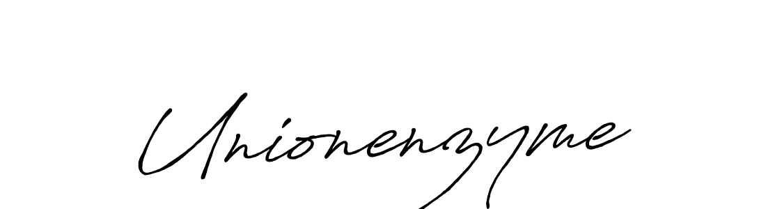 Unionenzyme stylish signature style. Best Handwritten Sign (Antro_Vectra_Bolder) for my name. Handwritten Signature Collection Ideas for my name Unionenzyme. Unionenzyme signature style 7 images and pictures png