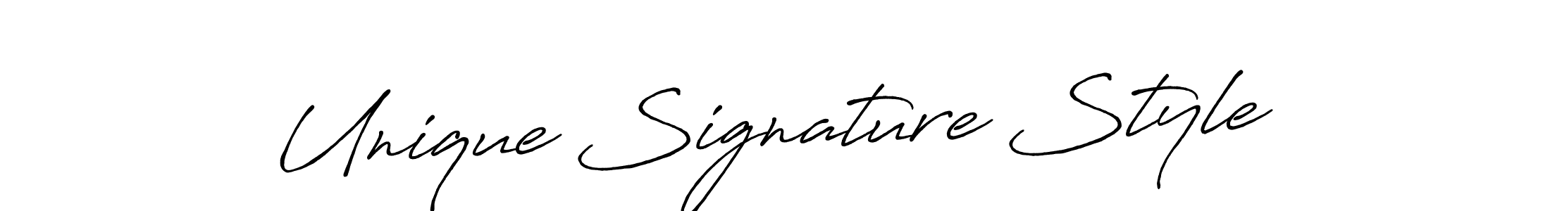 You can use this online signature creator to create a handwritten signature for the name Unique Signature Style. This is the best online autograph maker. Unique Signature Style signature style 7 images and pictures png