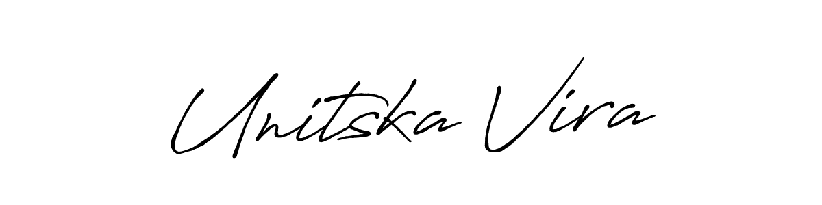 It looks lik you need a new signature style for name Unitska Vira. Design unique handwritten (Antro_Vectra_Bolder) signature with our free signature maker in just a few clicks. Unitska Vira signature style 7 images and pictures png