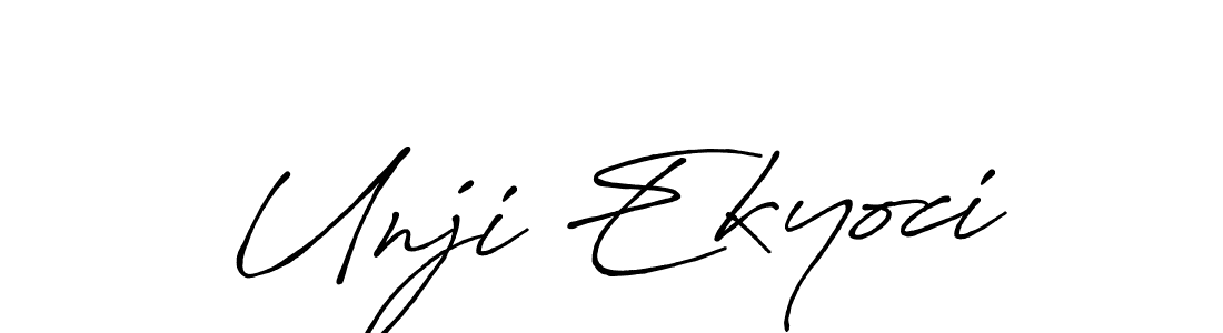 Make a short Unji Ekyoci signature style. Manage your documents anywhere anytime using Antro_Vectra_Bolder. Create and add eSignatures, submit forms, share and send files easily. Unji Ekyoci signature style 7 images and pictures png