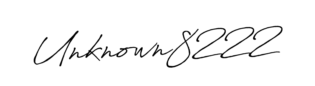 Unknown8222 stylish signature style. Best Handwritten Sign (Antro_Vectra_Bolder) for my name. Handwritten Signature Collection Ideas for my name Unknown8222. Unknown8222 signature style 7 images and pictures png