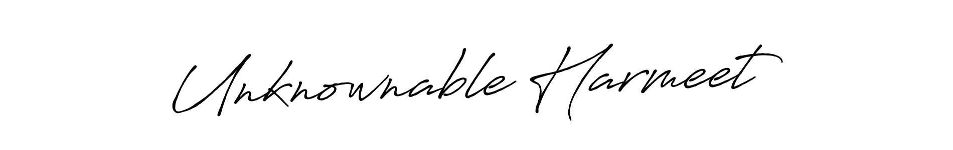 Similarly Antro_Vectra_Bolder is the best handwritten signature design. Signature creator online .You can use it as an online autograph creator for name Unknownable Harmeet. Unknownable Harmeet signature style 7 images and pictures png