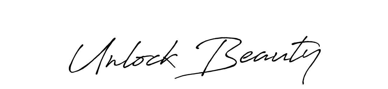 Check out images of Autograph of Unlock Beauty name. Actor Unlock Beauty Signature Style. Antro_Vectra_Bolder is a professional sign style online. Unlock Beauty signature style 7 images and pictures png