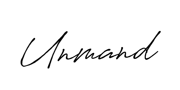 How to Draw Unmand signature style? Antro_Vectra_Bolder is a latest design signature styles for name Unmand. Unmand signature style 7 images and pictures png