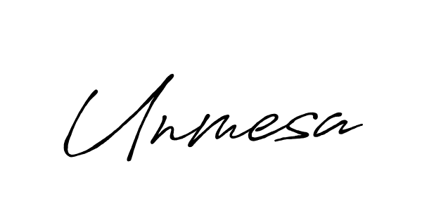 Similarly Antro_Vectra_Bolder is the best handwritten signature design. Signature creator online .You can use it as an online autograph creator for name Unmesa. Unmesa signature style 7 images and pictures png