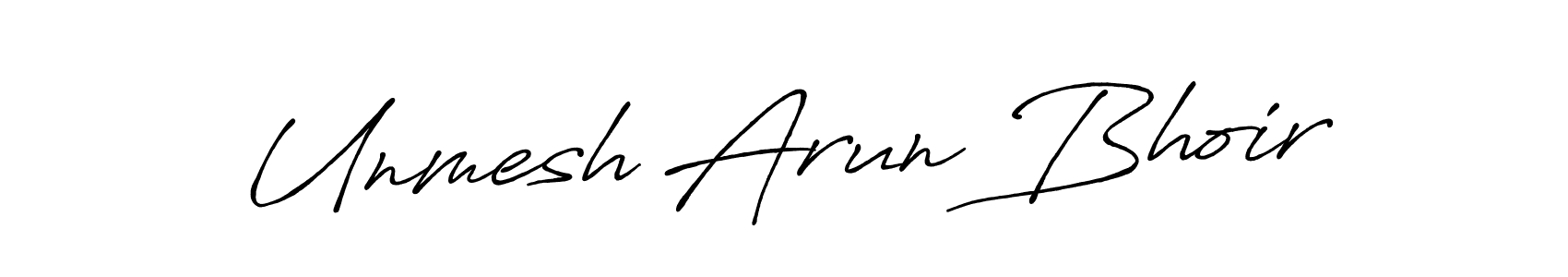 Similarly Antro_Vectra_Bolder is the best handwritten signature design. Signature creator online .You can use it as an online autograph creator for name Unmesh Arun Bhoir. Unmesh Arun Bhoir signature style 7 images and pictures png