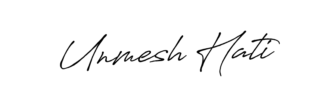 Antro_Vectra_Bolder is a professional signature style that is perfect for those who want to add a touch of class to their signature. It is also a great choice for those who want to make their signature more unique. Get Unmesh Hati name to fancy signature for free. Unmesh Hati signature style 7 images and pictures png