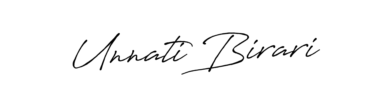 Make a beautiful signature design for name Unnati Birari. Use this online signature maker to create a handwritten signature for free. Unnati Birari signature style 7 images and pictures png