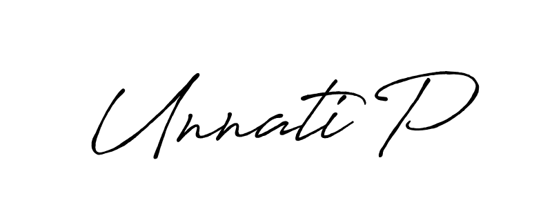 Make a short Unnati P signature style. Manage your documents anywhere anytime using Antro_Vectra_Bolder. Create and add eSignatures, submit forms, share and send files easily. Unnati P signature style 7 images and pictures png