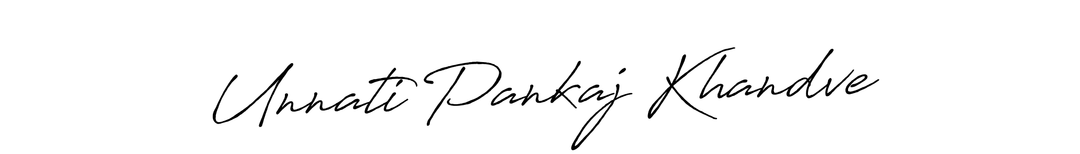 It looks lik you need a new signature style for name Unnati Pankaj Khandve. Design unique handwritten (Antro_Vectra_Bolder) signature with our free signature maker in just a few clicks. Unnati Pankaj Khandve signature style 7 images and pictures png