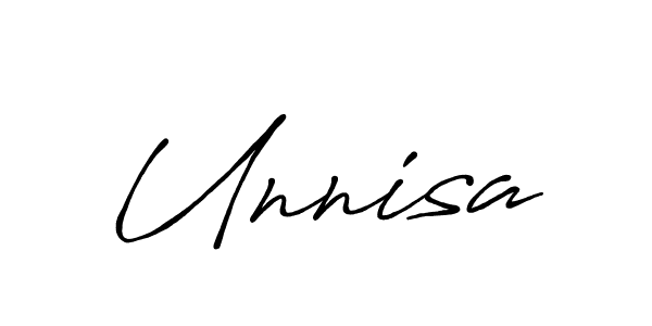 Similarly Antro_Vectra_Bolder is the best handwritten signature design. Signature creator online .You can use it as an online autograph creator for name Unnisa. Unnisa signature style 7 images and pictures png