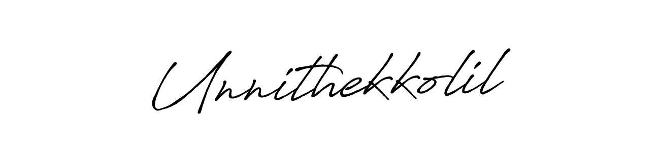 Make a short Unnithekkolil signature style. Manage your documents anywhere anytime using Antro_Vectra_Bolder. Create and add eSignatures, submit forms, share and send files easily. Unnithekkolil signature style 7 images and pictures png