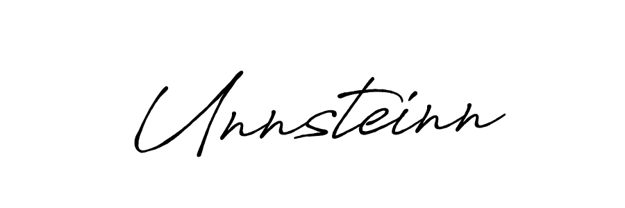 Once you've used our free online signature maker to create your best signature Antro_Vectra_Bolder style, it's time to enjoy all of the benefits that Unnsteinn name signing documents. Unnsteinn signature style 7 images and pictures png