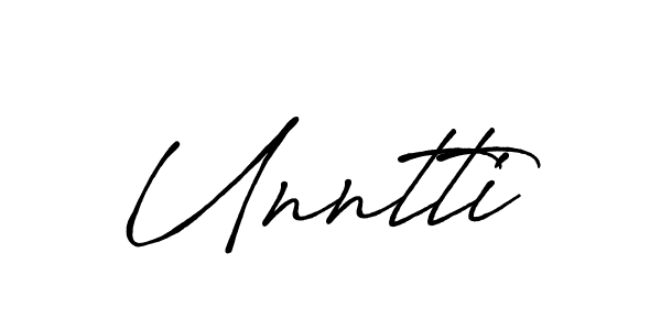 Once you've used our free online signature maker to create your best signature Antro_Vectra_Bolder style, it's time to enjoy all of the benefits that Unntti name signing documents. Unntti signature style 7 images and pictures png