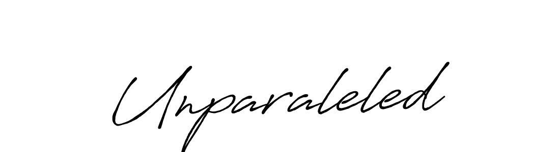 How to Draw Unparaleled signature style? Antro_Vectra_Bolder is a latest design signature styles for name Unparaleled. Unparaleled signature style 7 images and pictures png