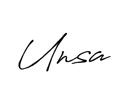 Here are the top 10 professional signature styles for the name Unsa. These are the best autograph styles you can use for your name. Unsa signature style 7 images and pictures png