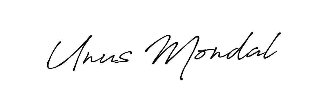 How to Draw Unus Mondal signature style? Antro_Vectra_Bolder is a latest design signature styles for name Unus Mondal. Unus Mondal signature style 7 images and pictures png