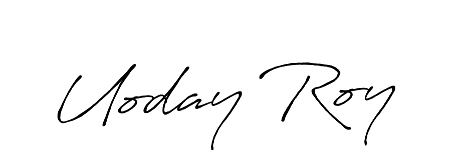 You can use this online signature creator to create a handwritten signature for the name Uoday Roy. This is the best online autograph maker. Uoday Roy signature style 7 images and pictures png