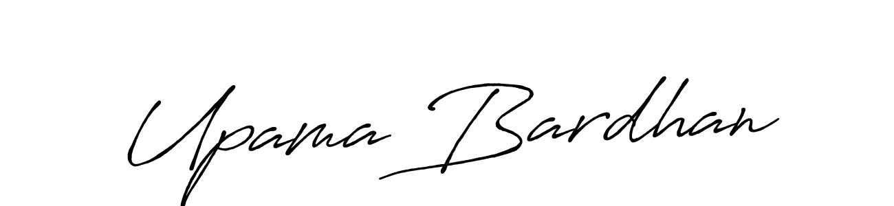 How to make Upama Bardhan signature? Antro_Vectra_Bolder is a professional autograph style. Create handwritten signature for Upama Bardhan name. Upama Bardhan signature style 7 images and pictures png