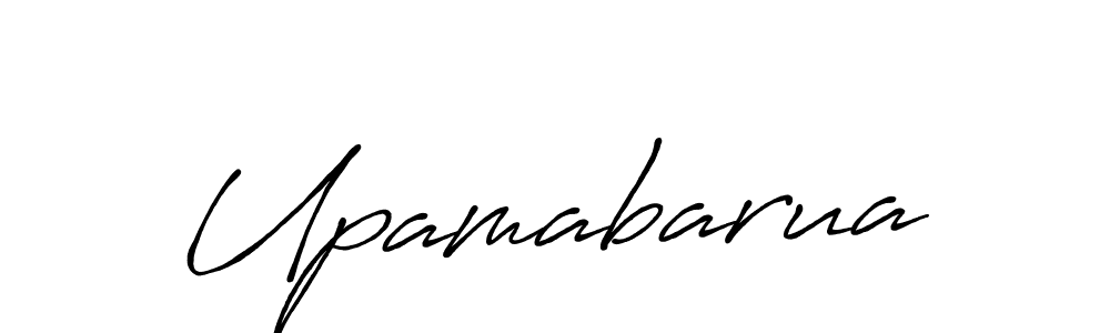 Create a beautiful signature design for name Upamabarua. With this signature (Antro_Vectra_Bolder) fonts, you can make a handwritten signature for free. Upamabarua signature style 7 images and pictures png