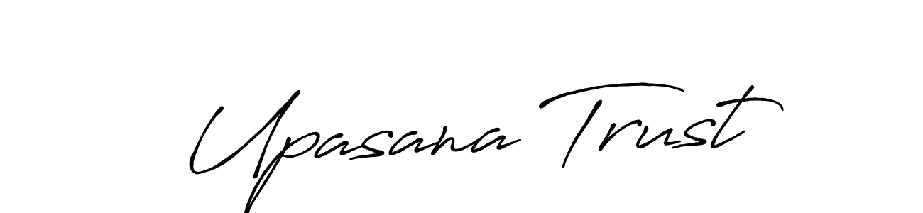 Antro_Vectra_Bolder is a professional signature style that is perfect for those who want to add a touch of class to their signature. It is also a great choice for those who want to make their signature more unique. Get Upasana Trust name to fancy signature for free. Upasana Trust signature style 7 images and pictures png