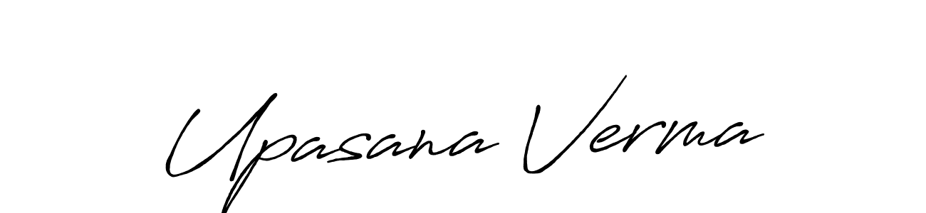 It looks lik you need a new signature style for name Upasana Verma. Design unique handwritten (Antro_Vectra_Bolder) signature with our free signature maker in just a few clicks. Upasana Verma signature style 7 images and pictures png